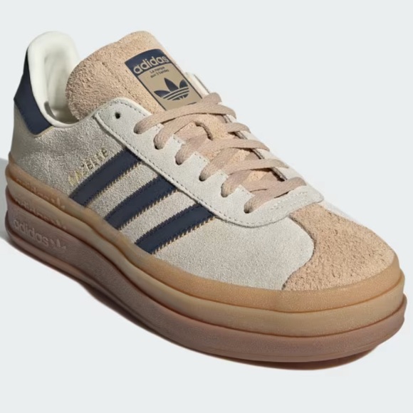 Heritage Gazelle Bold in Cream/Navy/Rose Beige - Picture 1 of 9